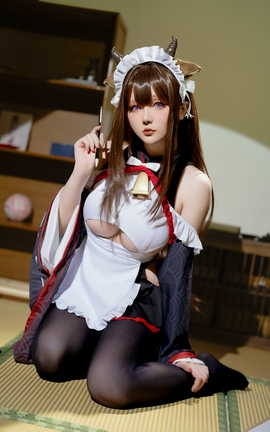 星之迟迟 碧蓝航线-樫野 女仆_丽丝库