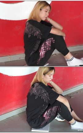 袜啵啵BoBoSocks NO.018 木木-运动鞋白棉袜裸足[1920X1080][]_丽丝库