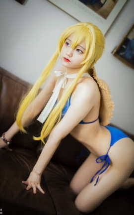 韩国写真BLUECAKE Jenny VOL.2 Jenny Art Online Alice_丽丝库