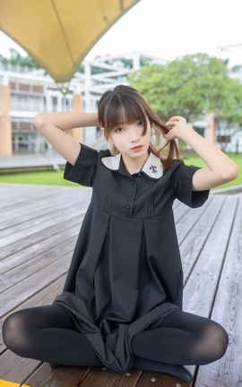 兔玩网二次元福利-冬天里的黑丝