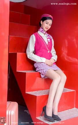 丝社SSA NO.435 漫漫 她的空姐梦(上)_丽丝库