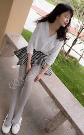 大生模拍 No.085 晶晶 第一次尝试厚灰丝_丽丝库