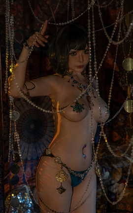 秋和柯基 异域女郎_丽丝库