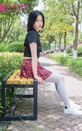 大生模拍 No.005 小雅 阳光下的白丝_丽丝库