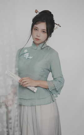 贰加六 清风曳竹影 粉色草海_丽丝库