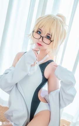 兔玩映画 夏日泳装 Vol.043 眼镜娘_丽丝库