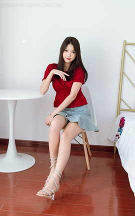 物恋传媒 NO.1130 小竹-优雅的红_丽丝库