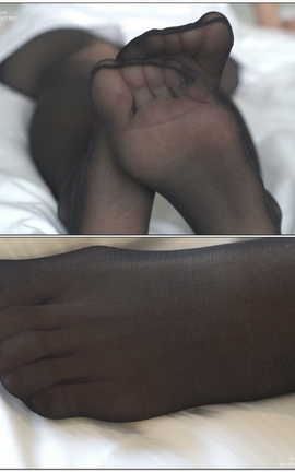 袜啵啵BoBoSocks NO.067 稚予-匡威帆布鞋黑丝[1920X1080][]_丽丝库