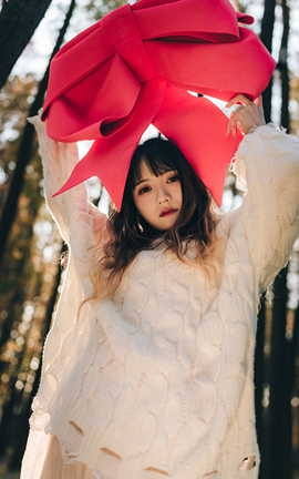 兔子Zzz不吃胡萝卜 - 红色蝴蝶结 足尖_丽丝库