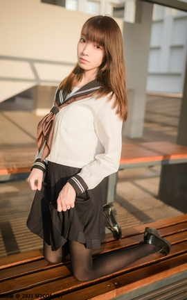 喵糖映画 VOL.409 黄昏下的JK_丽丝库