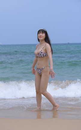 精选街拍作品 NO.0238 红石第三季旅拍 第六篇 朱可儿 约束 海 part3_丽丝库