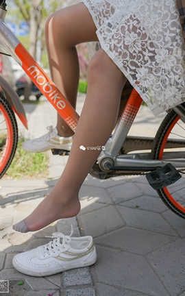 丝意写真摄影SIEE No.273 薇薇学姐 单车上的丝袜_丽丝库