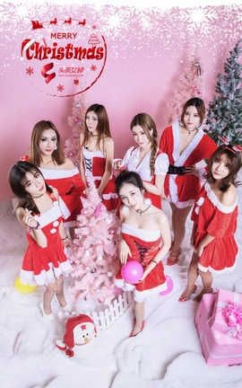 头条女神Toutiaogirls 2018.12.24 2018圣诞节快乐_丽丝库