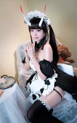 miko酱ww 碧蓝航线 能代女仆_丽丝库