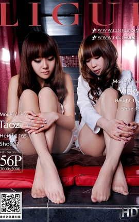 丽柜Ligui 2022.10.05 精品典藏 桃子＆Vicky_丽丝库