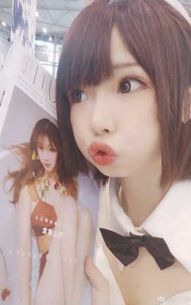 十万珍吱伏特-加藤惠 兔女郎场照2_丽丝库