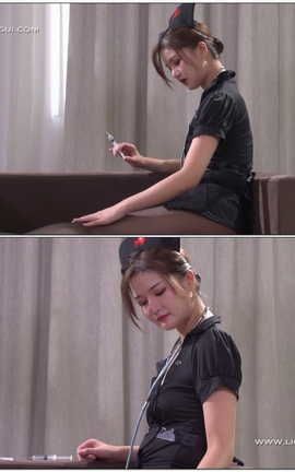 丽柜Ligui视频写真 2020.04.30 黑衣天使 文芮[1280X720][7分58秒]_丽丝库