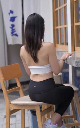 精选街拍作品 NO.0193 黑色瑜伽裤美女1 part3_丽丝库