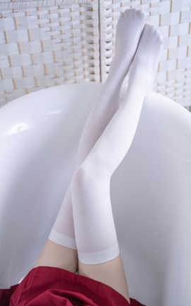 扒拉Eiuo 长筒白丝_丽丝库