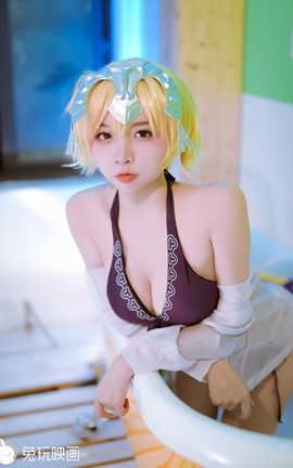 兔玩映画 C31.007 泳装蕾姆和贞德_丽丝库