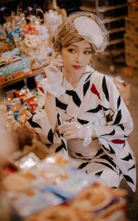 ElyEE子 Retro Kimono_丽丝库