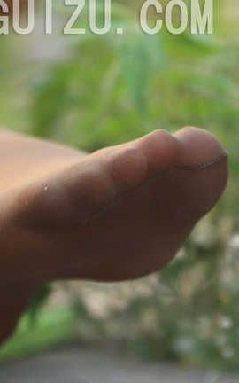 王朝贵足 No.412 宣萱黑色旗袍绒面高跟灰丝贵妇系列C_丽丝库