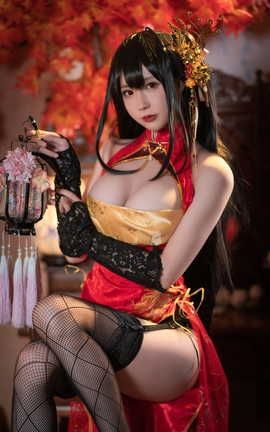 西园寺南歌 大鳯 旗袍_丽丝库