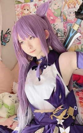 习呆呆 - 刻晴 Genshin Impact Keqing_丽丝库