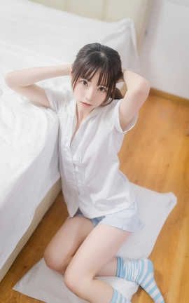 Kitaro绮太郎-蓝白条纹袜_丽丝库