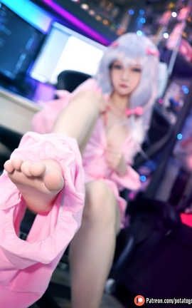 Potato Godzilla-Sagiri Izumi Cosplay_丽丝库