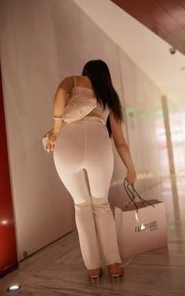 精选街拍作品 NO.0282 加菲mao街拍作品 白裤女子 part5_丽丝库