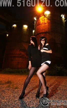 王朝贵足 No.472 曼曼宣萱夜景霓虹钢铁工厂双丝系列A_丽丝库