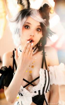 俄罗斯绝美coser RocksyLight 摄影 2019-06-09 Domino_丽丝库