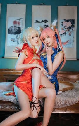 铁板烧鬼舞w-玉藻前旗袍_丽丝库