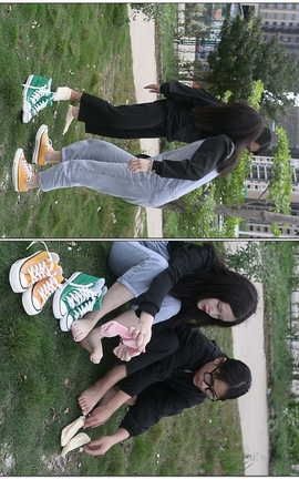 只糖棉袜视频 VOL.298 温妤&小惠 温暖的春[1920X1080][3分5秒]_丽丝库