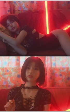 韩国写真PINK RIBBON 024 U Hwa Mood Black[1920X1080 1分15秒]_丽丝库