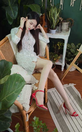 Sia不吃鱼 微密圈 红色高跟_丽丝库