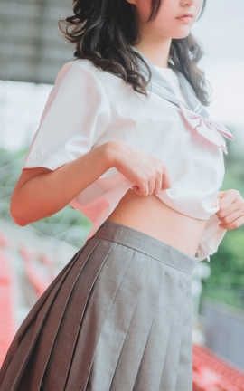 木绵绵OwO-VOL.017 灰色JK_丽丝库