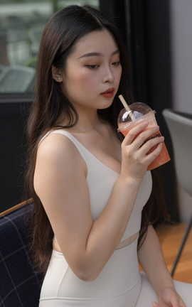 精选街拍作品 NO.0288 红石模拍作品 裸色瑜伽裤美女 part3_丽丝库