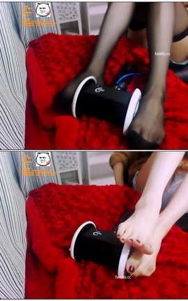 小满月-小满月第五期 丝袜Jio搓 裸足芦荟胶[1920X1080][9分45秒]_丽丝库