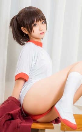 蠢沫沫 蠢沫沫 NO.033 体操服红_丽丝库