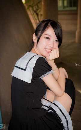 台湾网美 Wangmei 互惠_元小B泰安车站_甜美时装X制服少女X乡间美人#0025_丽丝库