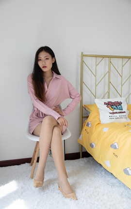 物恋传媒 No.488 vicky-粉色黄昏_丽丝库