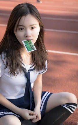 台湾网美 Wangmei 值得纪念的首次上海团拍 ＪＫ同济大学#0084_丽丝库