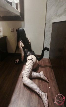 福利在线大图 我是你可爱的小猫-性感黑猫