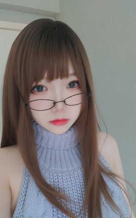 雪晴Astra 黑丝漏背毛衣_丽丝库