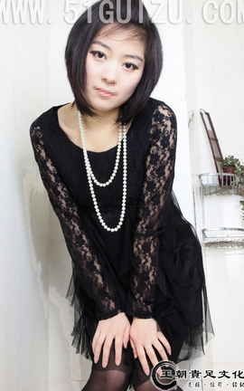 王朝贵足 No.271 小墨浴室蕾丝短裙黑丝诱惑系列 上