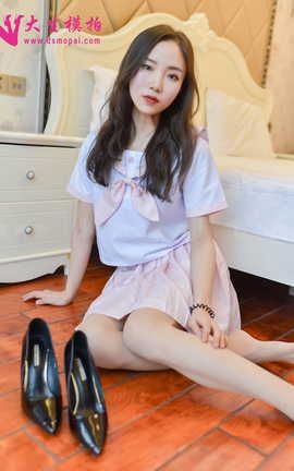 大生模拍 VOL.107 粉嫩学生装_丽丝库