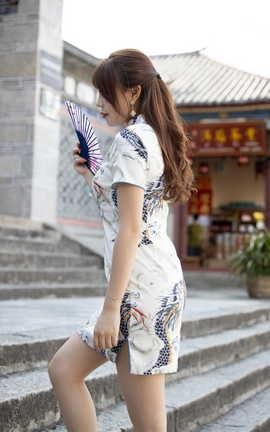 精选街拍作品 NO.0308 芝芝街拍作品 小城谣 part1_丽丝库