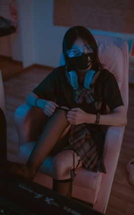 鹿初摄影 电竞少女_丽丝库